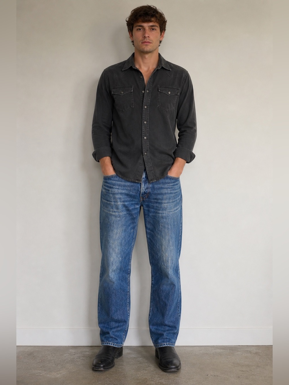 Rare Great Western Garment Co (GWG) Vintage Jeans Made in Canada - Mens 31x34